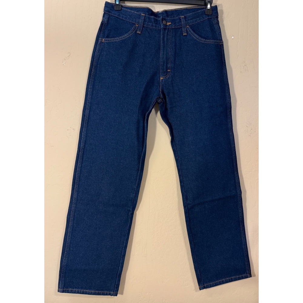 Rustler Wrangler Jeans Men 32x30 Regular Straight Cotton Denim Casual NEW